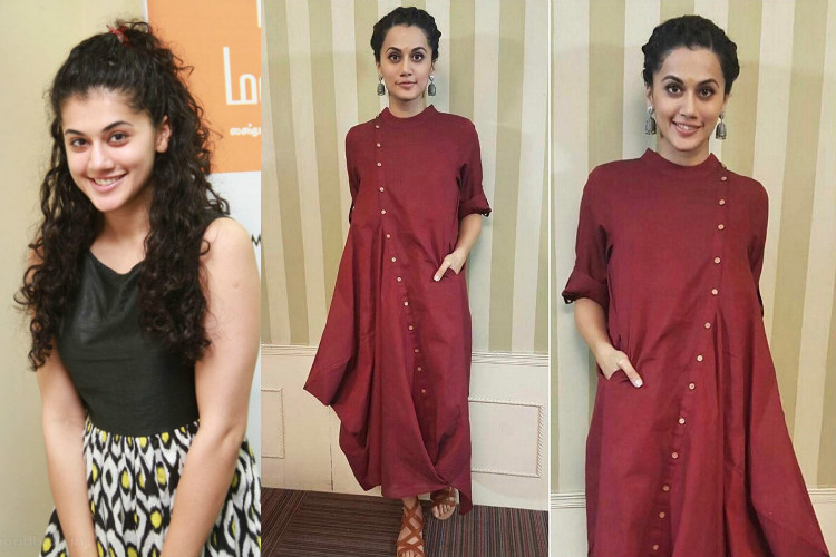 Taapsee Hairline